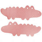 Covoraș de baie Bocioland Crocodile Pink, 33 × 90 cm, imaginea 5