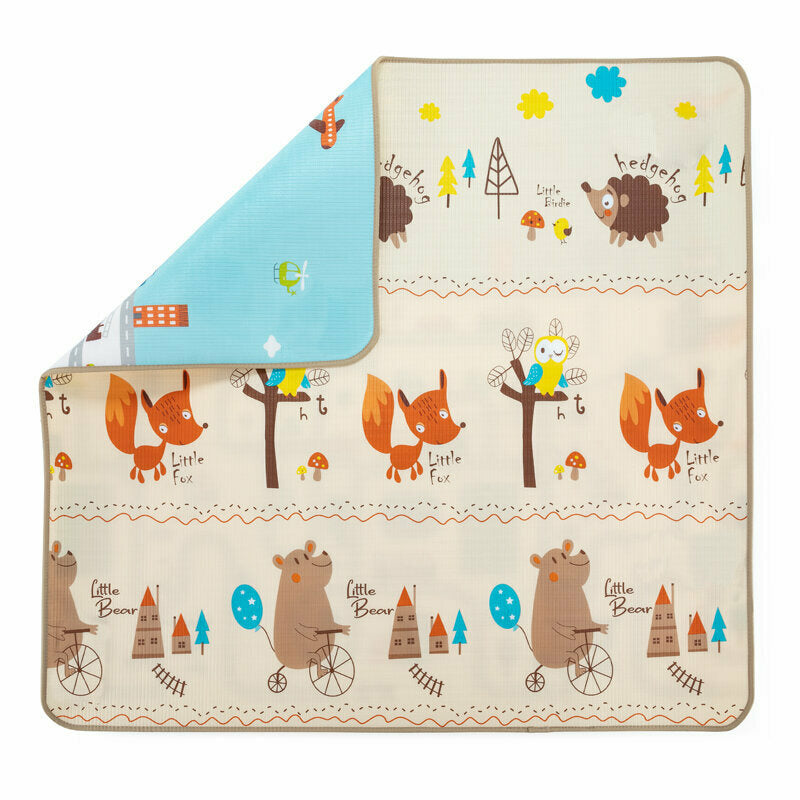 Covoras de joaca reversibil Feedo 180 x 180 cm