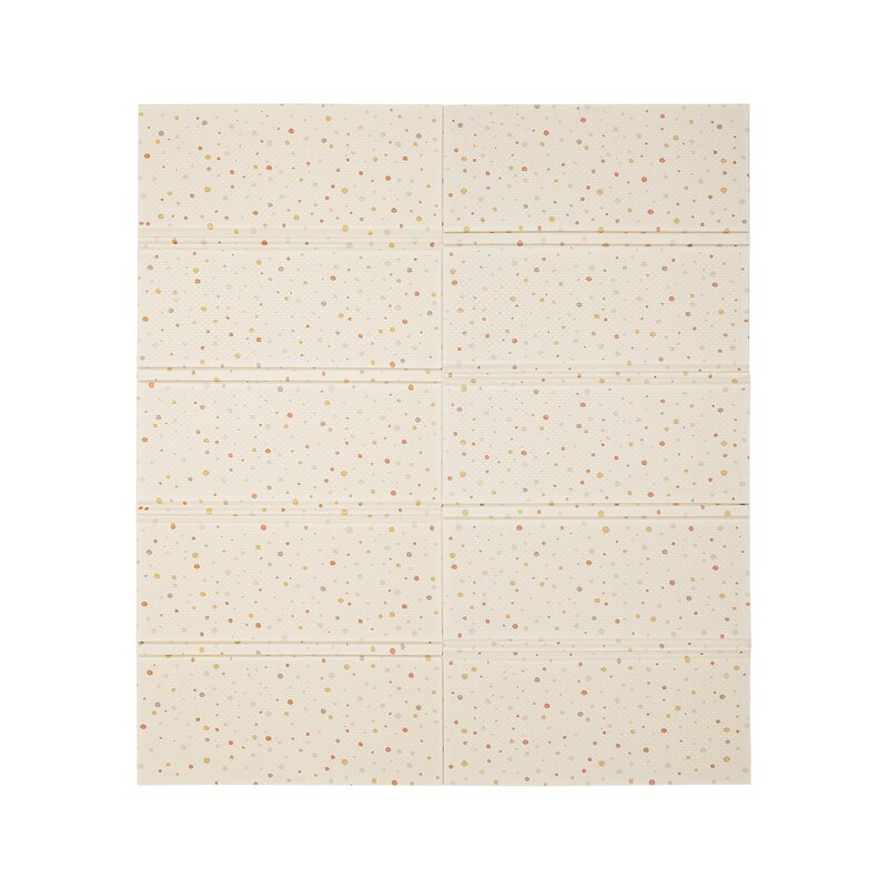 Covoras educativ Lionelo Zora, 180x200 cm, Bej