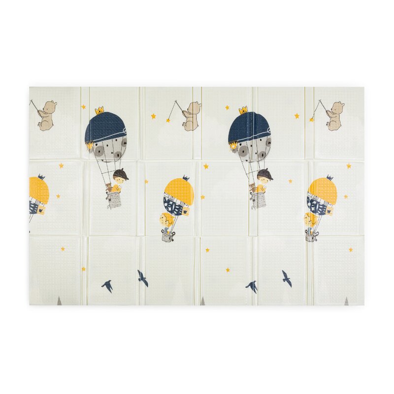 Covoras educativ Petite&Mars Campy L 130 x 200 cm Baloane, imagine 3