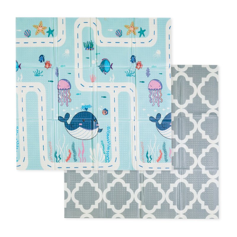 Covoras educativ Petite&Mars Campy S 120 x 120 cm, imagine 1