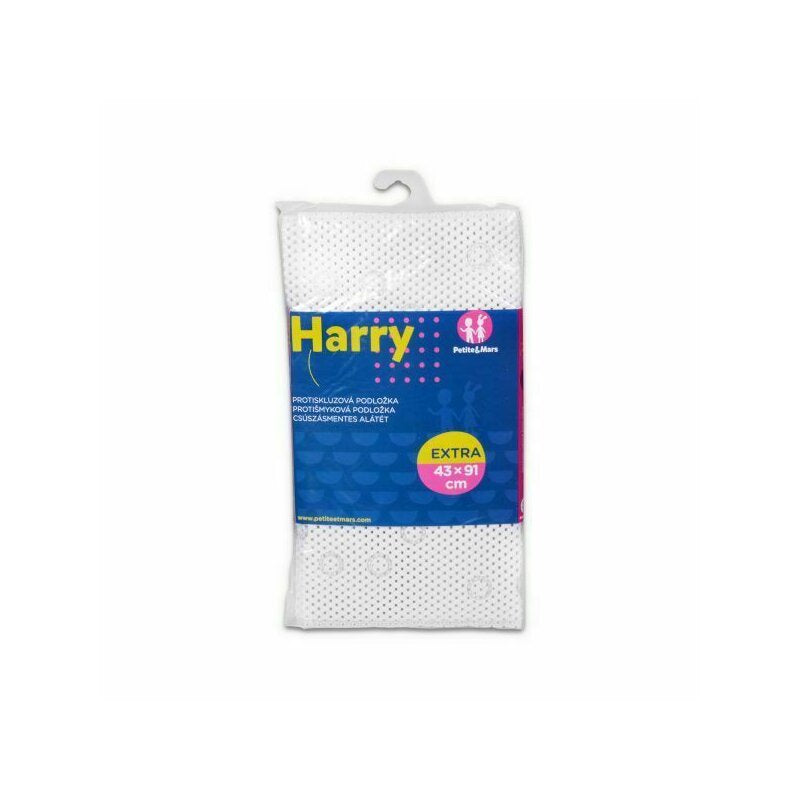 Covoras XXL de baie antiderapant Petite&Mars Harry 91 x 43 cm Alb, imagine 3