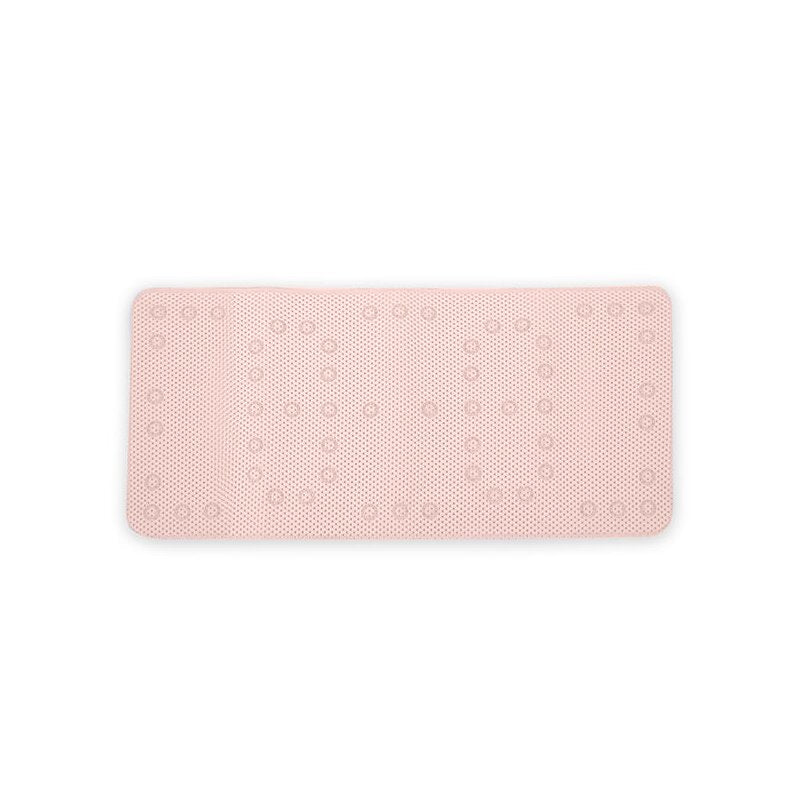 Covoras XXL de baie, Petite&Mars, Harry, Antialunecare, Cu ventuze, Dreptunghiular, Antiderapant, 91x43 cm, Roz