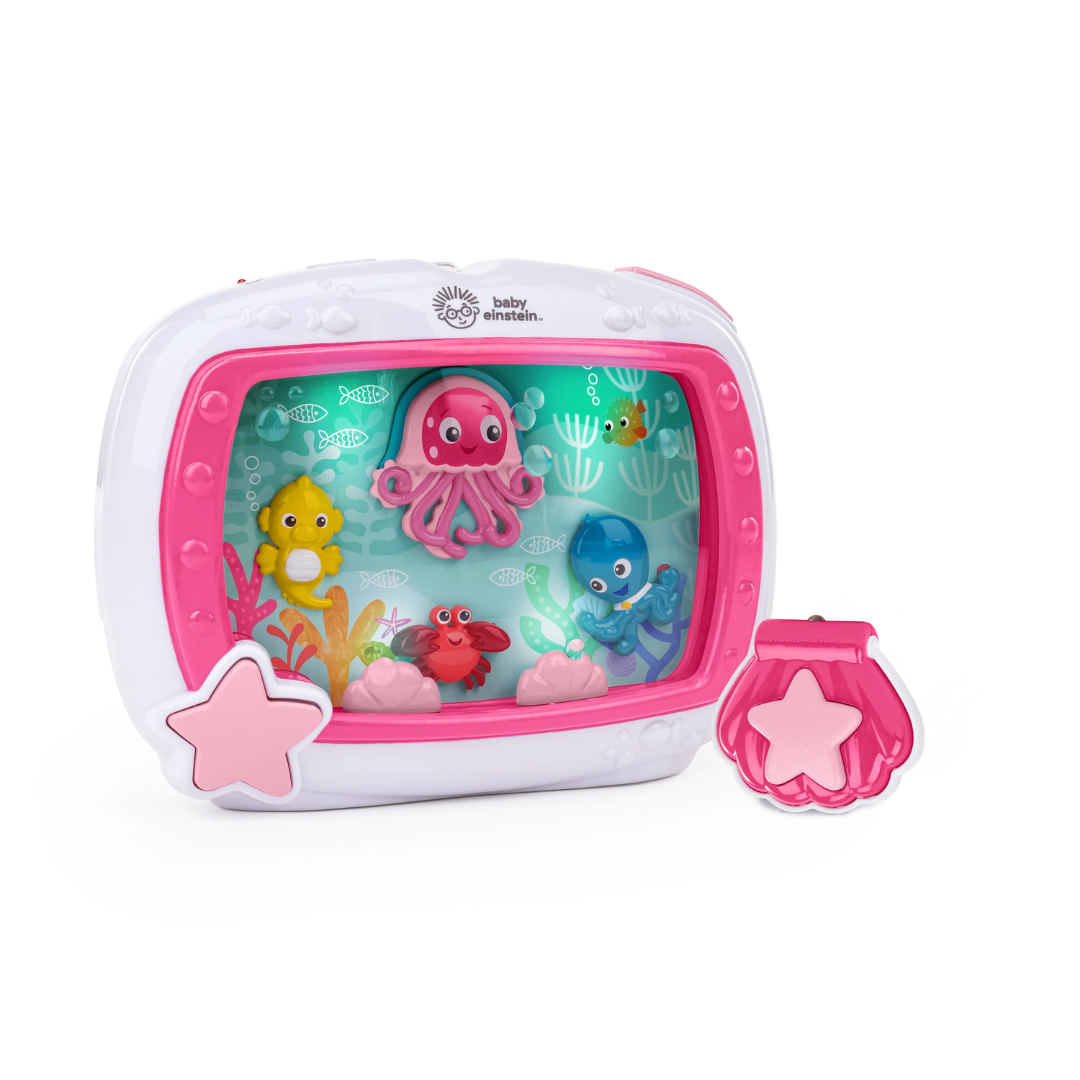 Jucărie muzicală pentru pătuț Baby Einstein Sea Dreams Soother roz – vedere a produsului