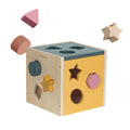 Cub de activitati din lemn Petite&Mars Gravity Wood of Mars 12 piese