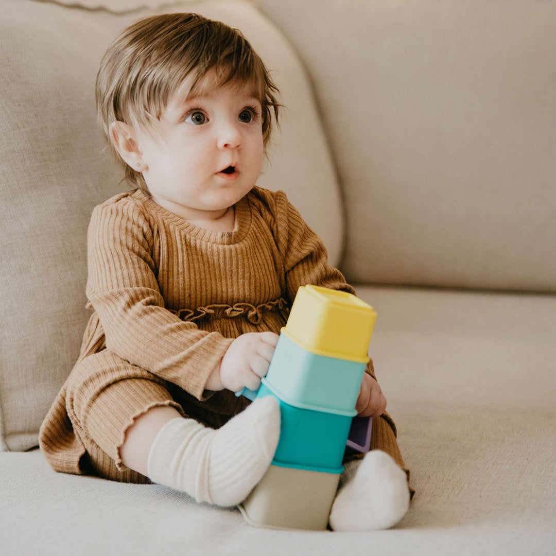 Cuburi de construit din silicon bbluv Stak