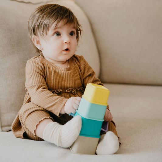 Cuburi de construit din silicon bbluv Stak