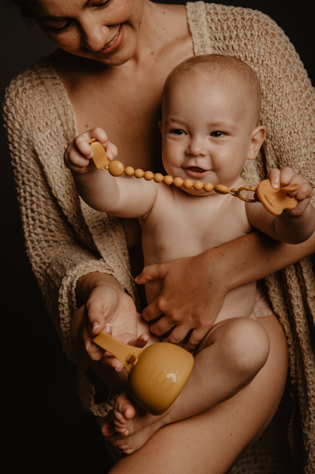 Cutie din silicon pentru suzeta Suavinex Colour Essence