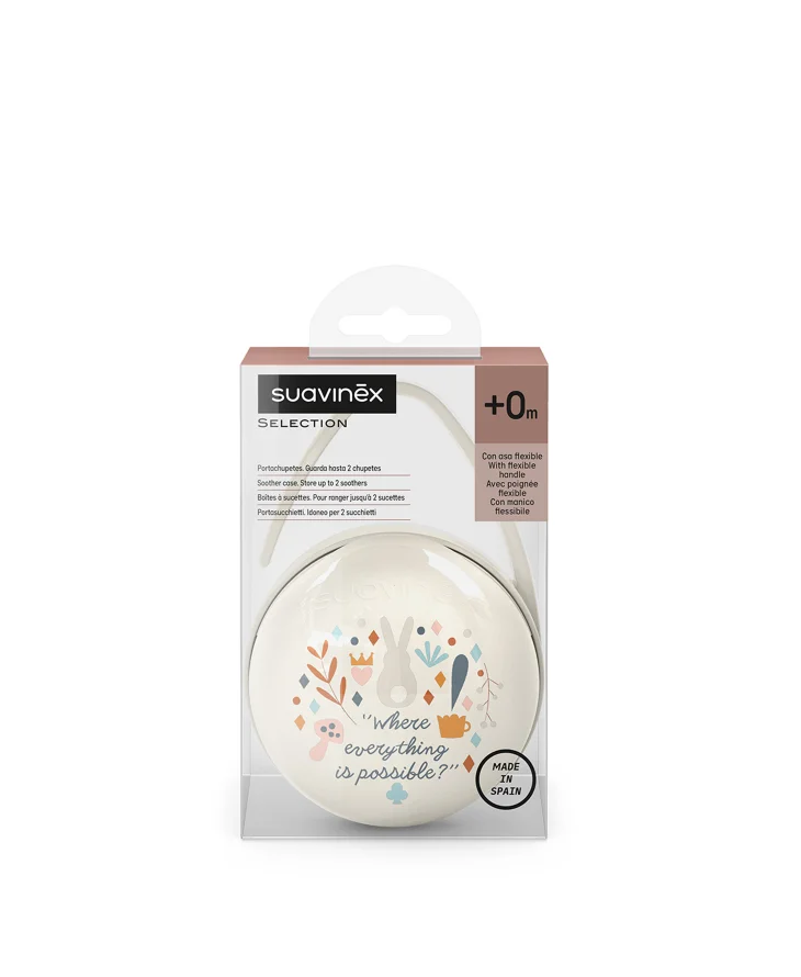 Cutie pentru 2 suzete Suavinex Wonderland Duo