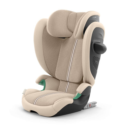 Scaun auto Cybex Solution G2 i-Size, culoare Almond Beige Plus, vedere frontala