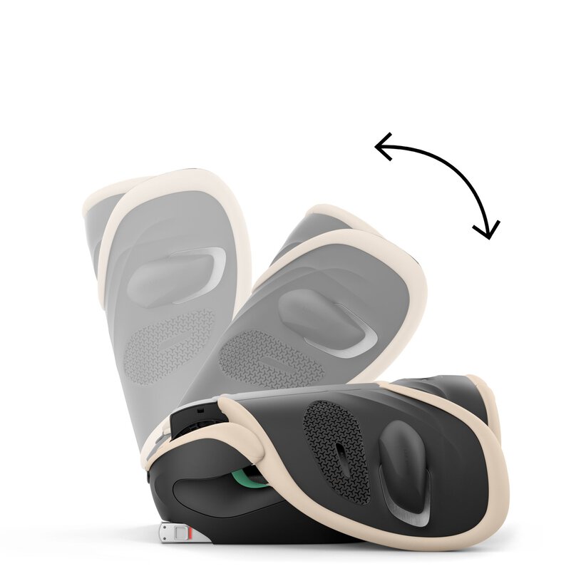 Scaun auto Cybex Solution G2 i-Size, pasii de pliere