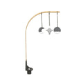 Doomoo Bara din lemn cu jucarii pentru sezlongul Seatn Swing