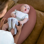 Doomoo Perna Comfy Big Tetra 3 in 1 din bumbac organic pentru gravide si alaptare