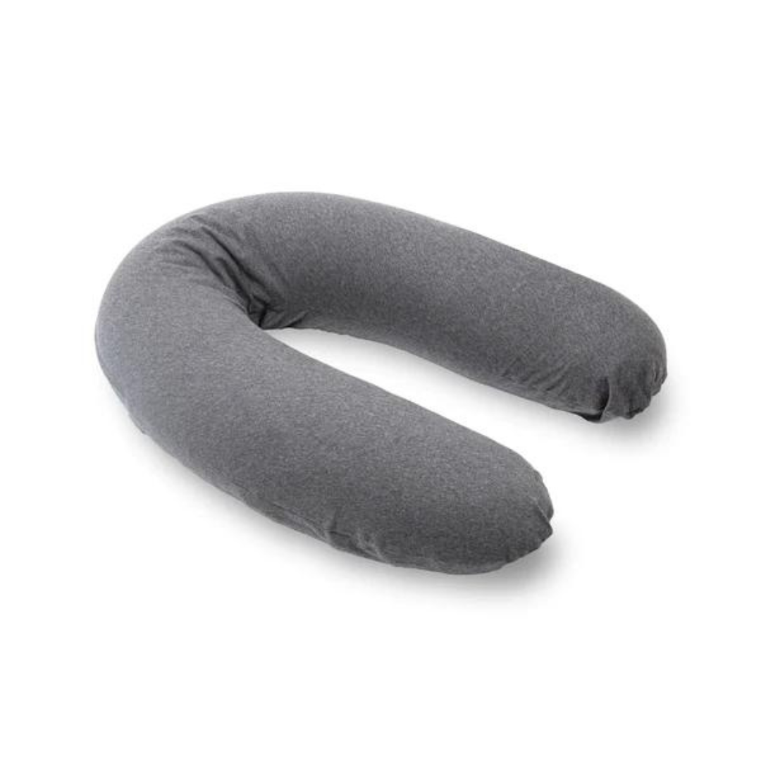 Pernă Doomoo Buddy 3în1 Bumbac Organic Chine Anthracite Gravide+Alaptare