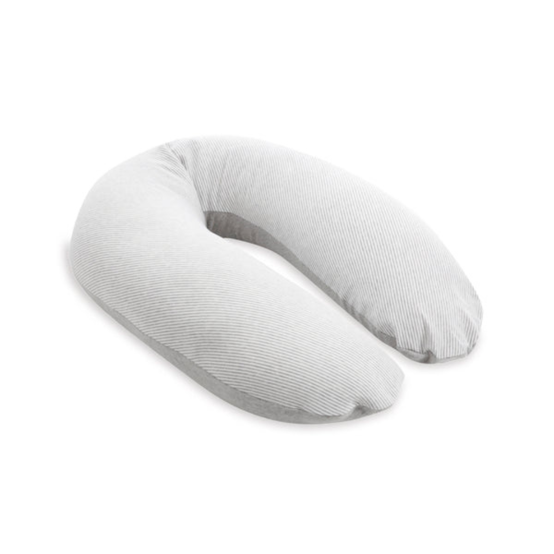 Pernă Doomoo Buddy 3în1 Bumbac Organic Light Grey Gravide+Alaptare