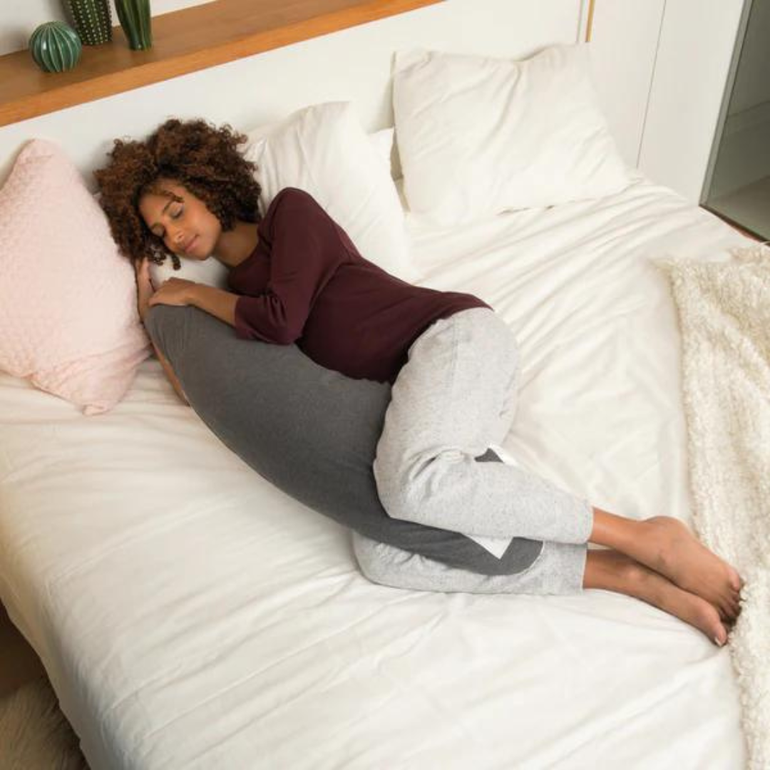 Doomoo Perna multifunctionala Sleepy Flowers pentru gravide