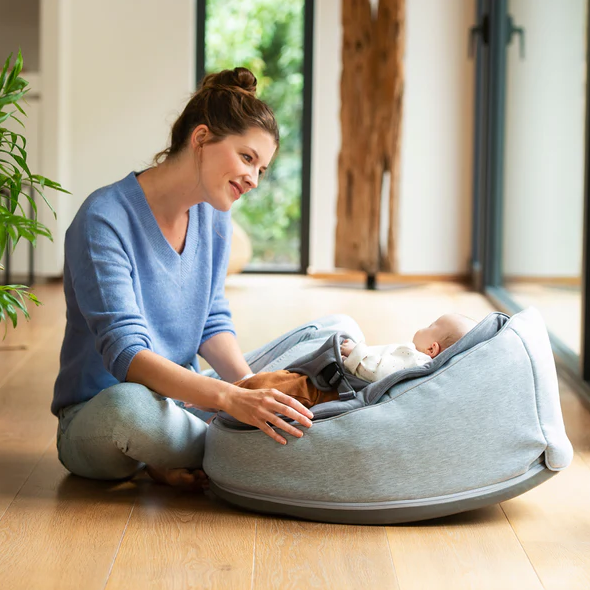 Doomoo Sezlong multifunctional Seatn Swing cu functie de balansare