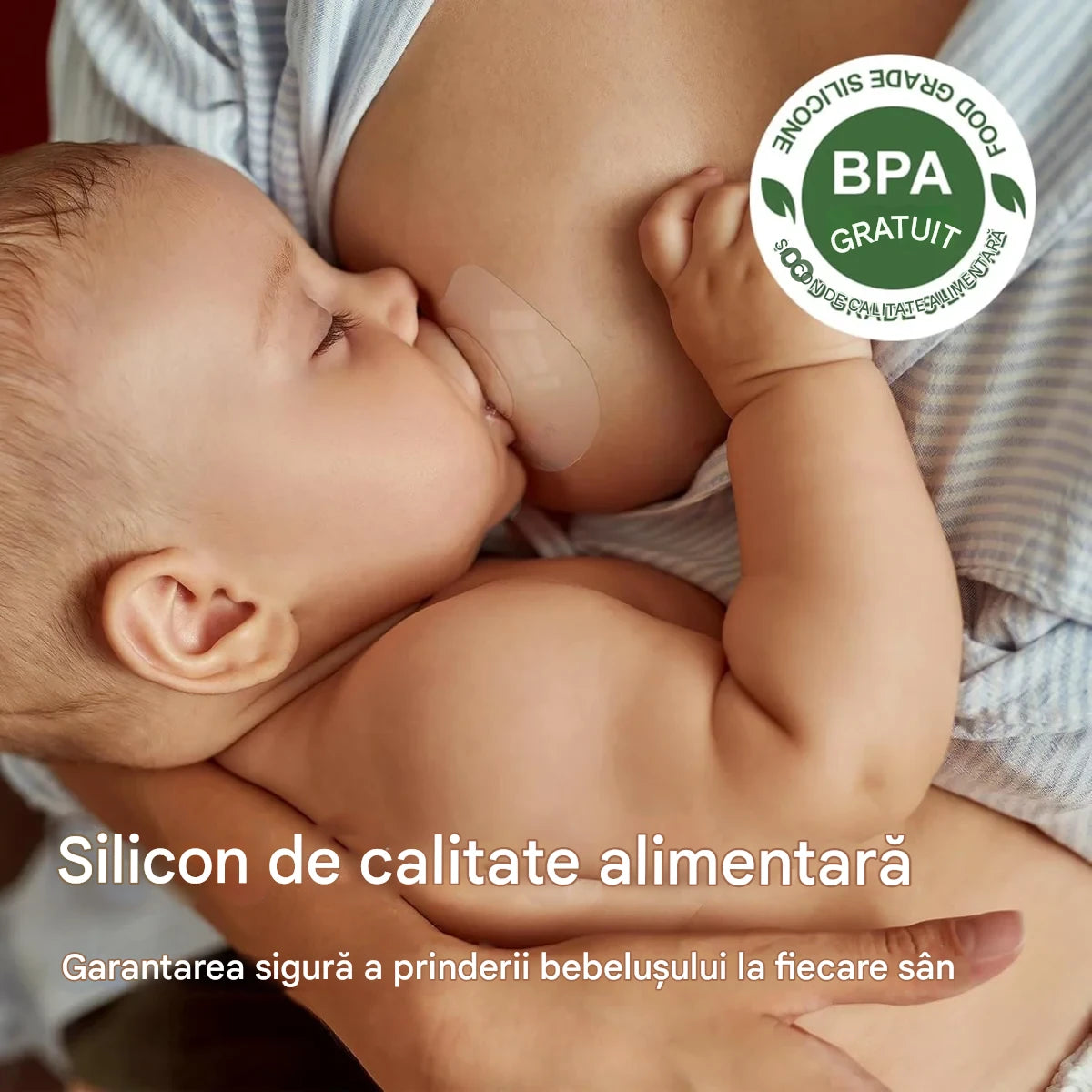 Protectoare mameloane silicon Momcozy cu cutie de depozitare