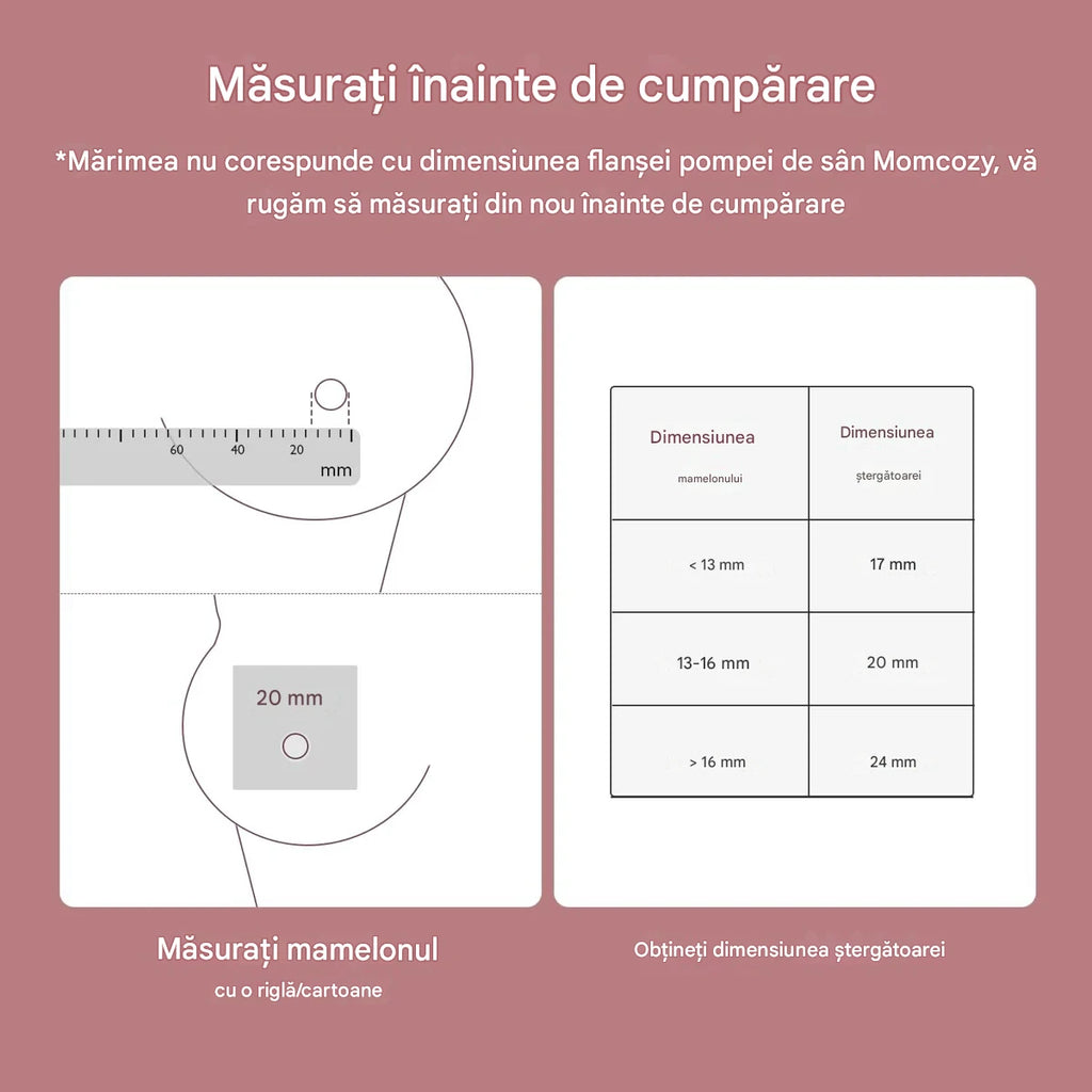 Protectoare mameloane silicon Momcozy cu cutie de depozitare