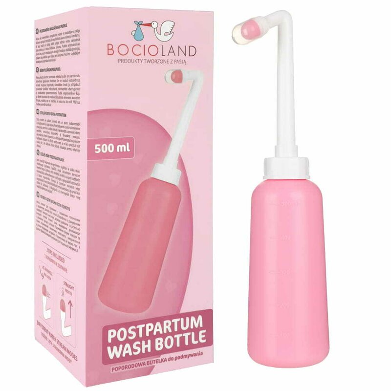 Recipient Bocioland pentru igienă intimă, 500 ml, roz, imaginea 10