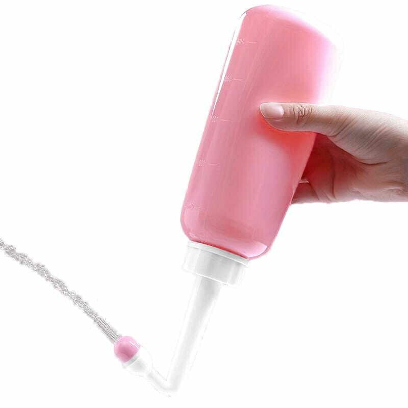 Dus vaginal, Bocioland, Pentru igiena intima, Util in perioada postpartum, Portabil, 500 ml, Roz