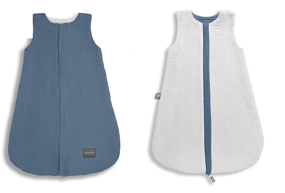 Sac de dormit Muselina/Bumbac cu 2 fete 1 TOG -