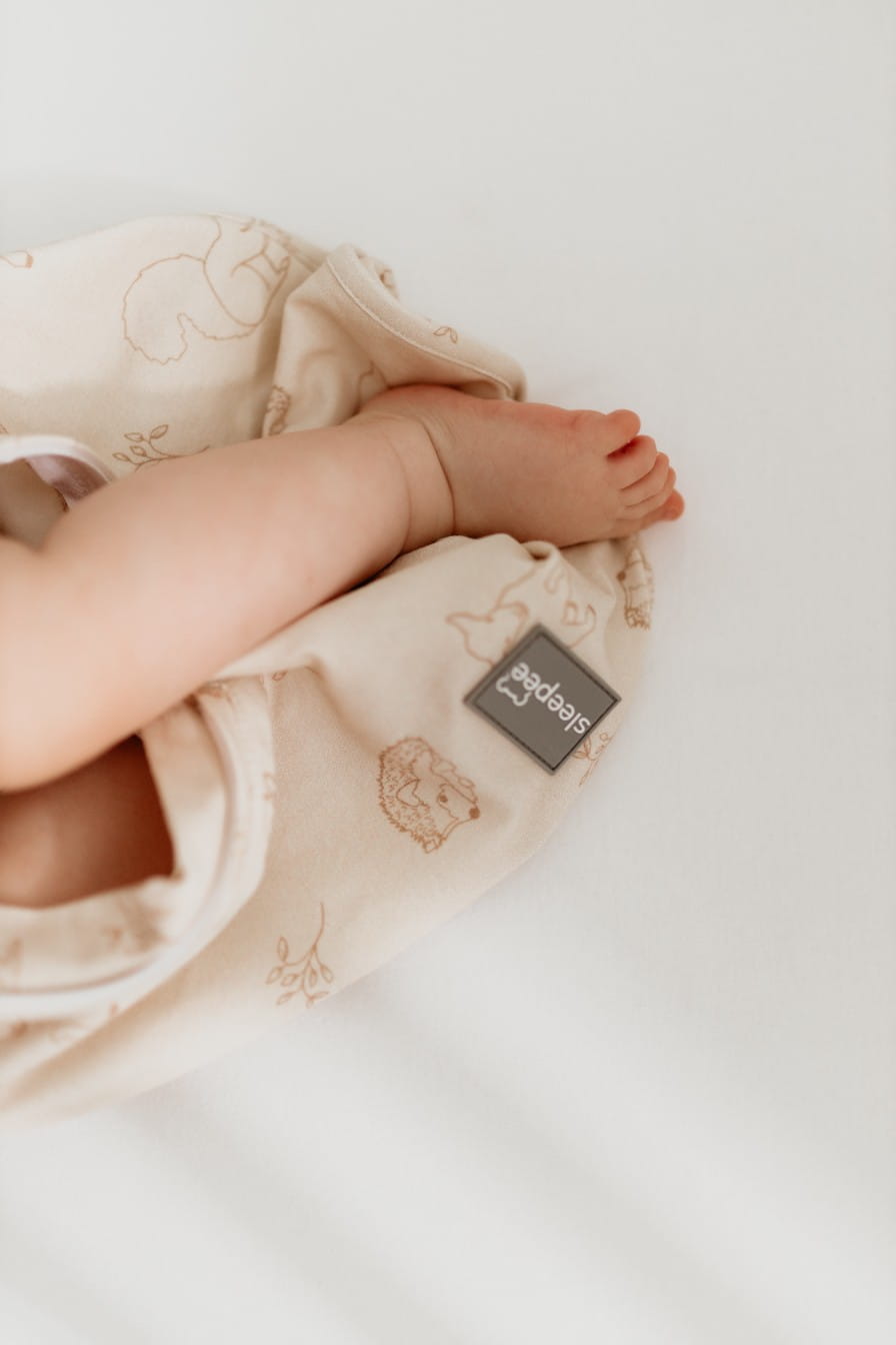 Saculet Swaddle infasat Bebe Bumbac + Caciulita - Anim