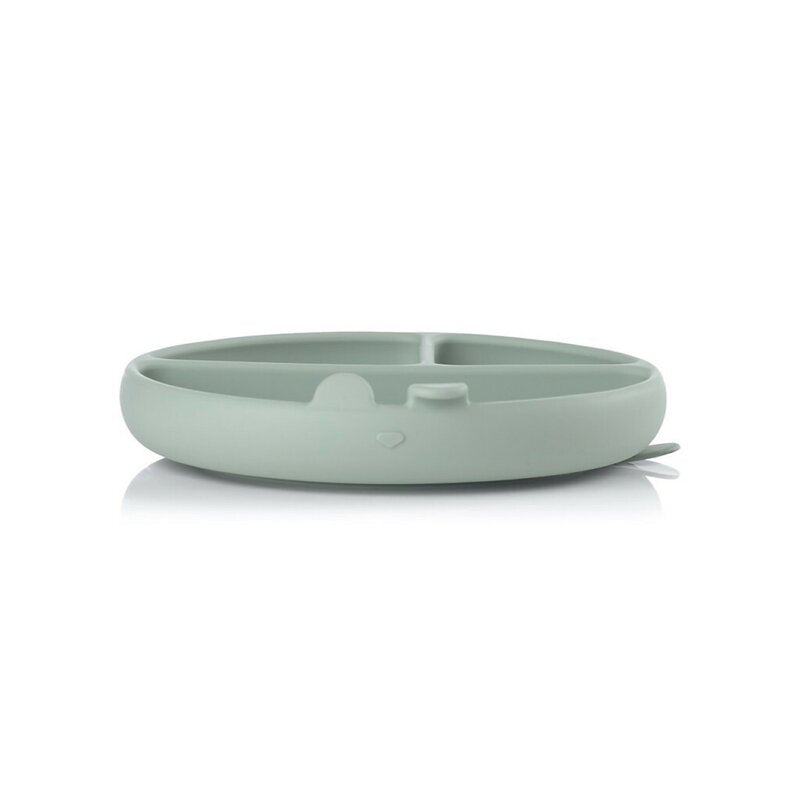 Farfurie BLW din silicon Jane, Mint, imagine 3