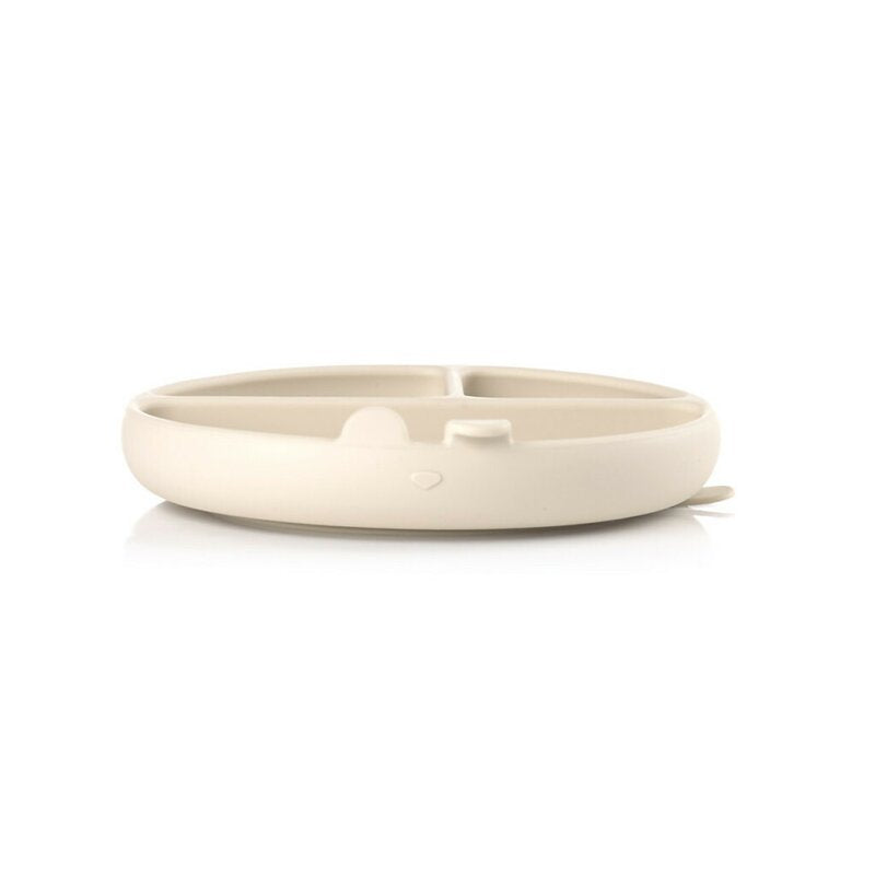 Farfurie BLW din silicon Jane, Sand, imagine 3