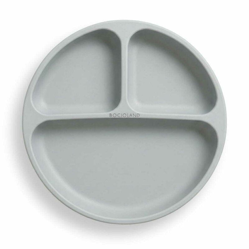 Farfurie compartimentată Bocioland rotundă, Gray, imaginea 12