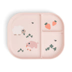 Farfurie compartimentata Done by Deer Foodie Tiny Farm Powder, imagine 1