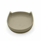 Farfurie Bocioland pisicuță cu ventuze, Dark Beige, imaginea 3
