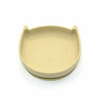 Farfurie Bocioland pisicuță cu ventuze, Light Beige, imaginea 3