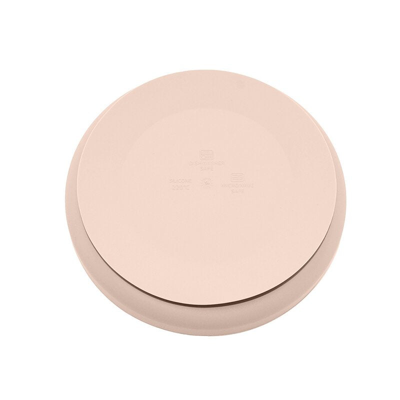 Farfurie, Petite&Mars, Take&Match, Din silicon, Cu ventuza, Fara BPA, 6 luni+, 400 ml, Bej