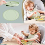 Farfurie compartimentata din silicon Babymoov Mix n Match - imagine 4