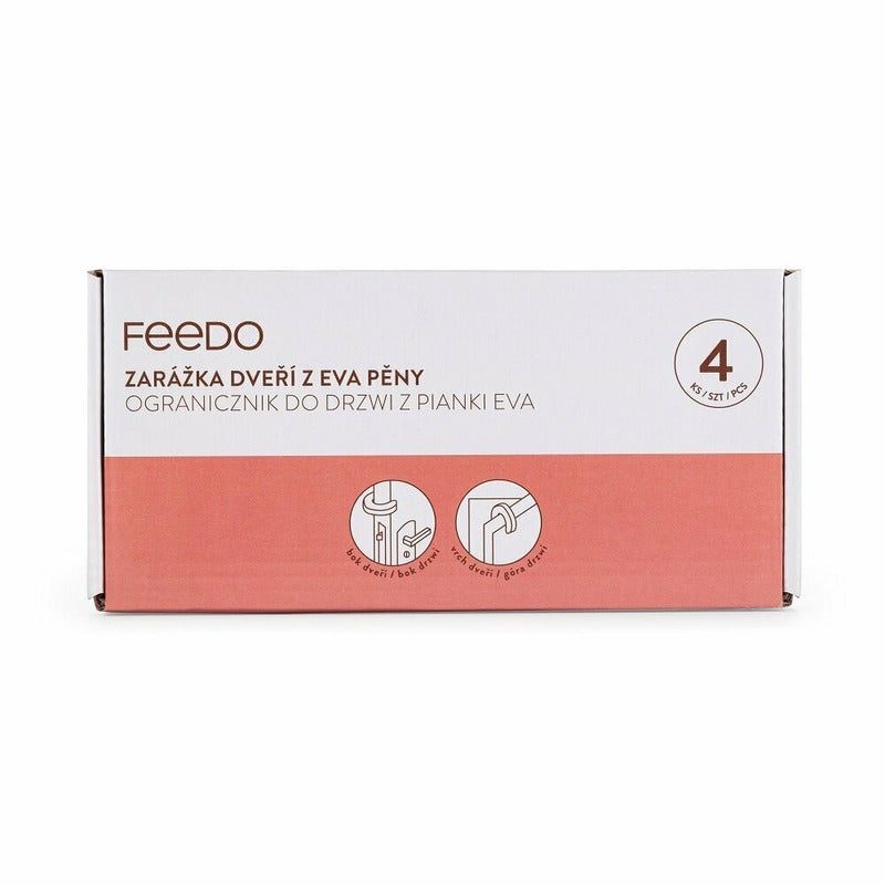Set 4 opritoare pentru usi Feedo din spuma EVA