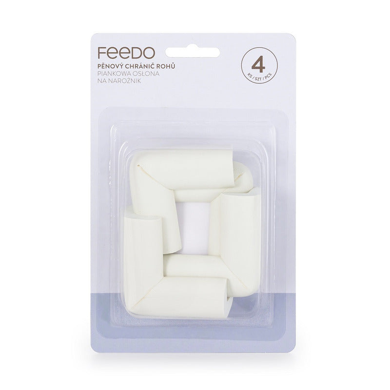 Set 4 protectii pentru colturi Feedo 5 x 5 cm