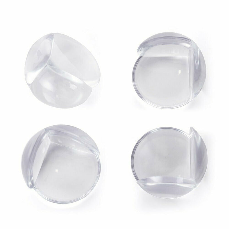 Set 4 protectii pentru colturi Feedo transparente 3,6 cm
