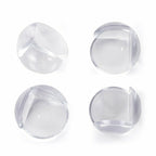 Set 4 protectii pentru colturi Feedo transparente 3,6 cm