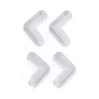 Set 4 protectii pentru colturi Feedo transparente 4 cm