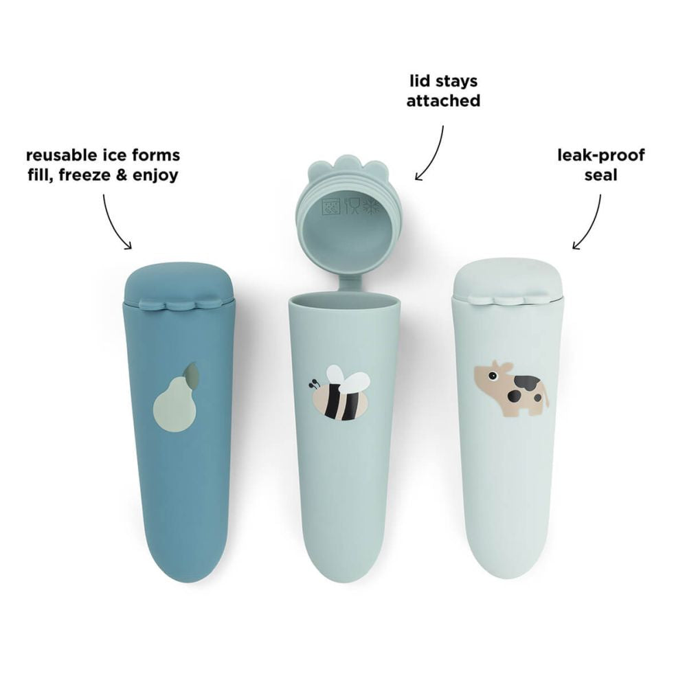 Forme pentru Inghetata Done by Deer Silicon Set 3 buc