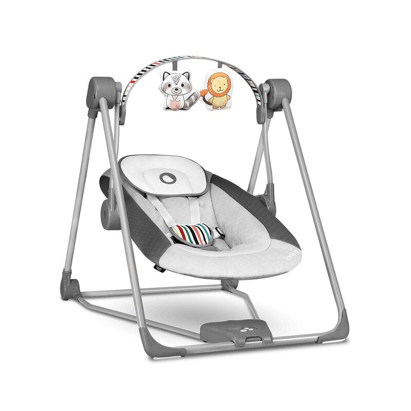 Balansoar electric Lionelo Otto Cozy, Gri