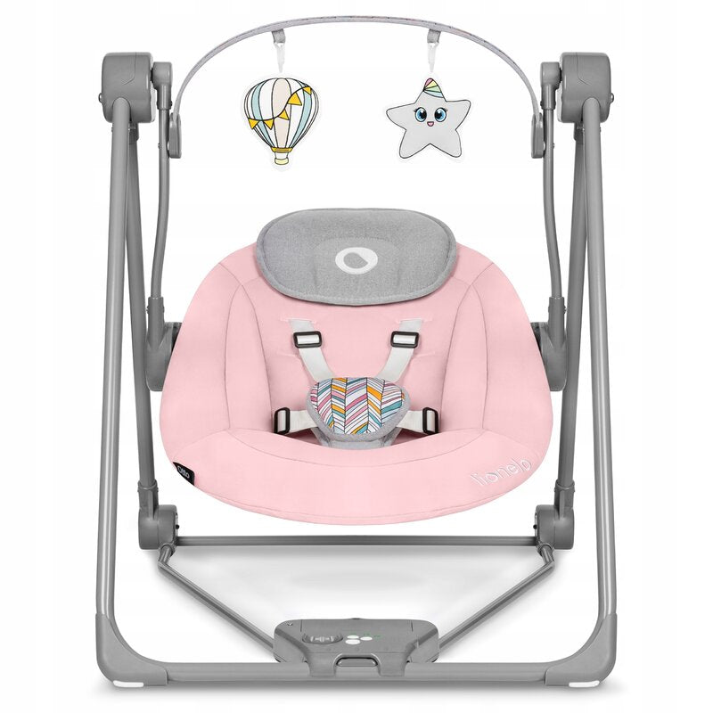 Balansoar electric Lionelo Otto Cozy, Roz