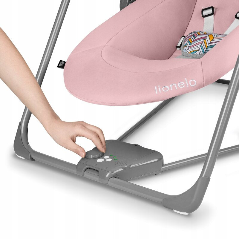 Balansoar electric Lionelo Otto Cozy, Roz