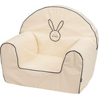 Fotoliu pentru copii Bubaba Bunny 9 luni-5 ani Bej / Alb