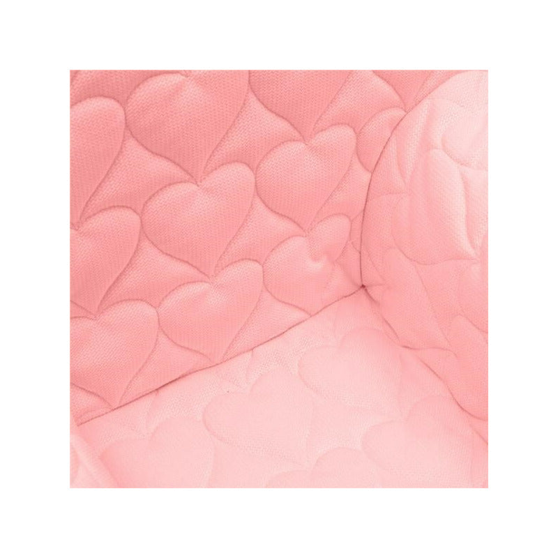 Fotoliu New Baby Hearts, 42x53 cm, Roz – textura cu inimioare