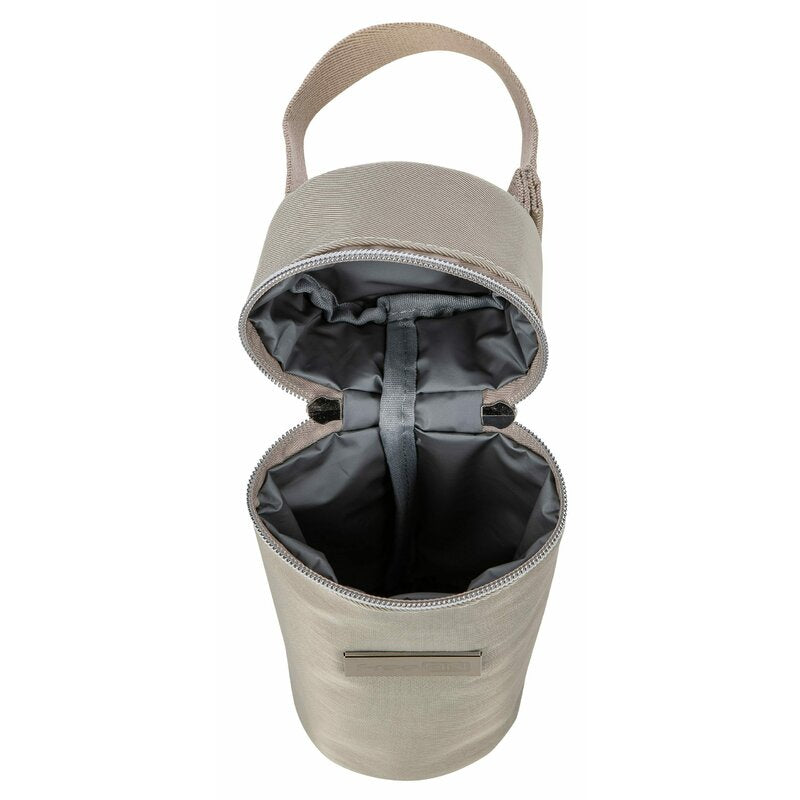 Geanta biberon, FreeON, Single Style, Pentru 1 biberon, Mentine continutul atat cald, cat si rece, Beige