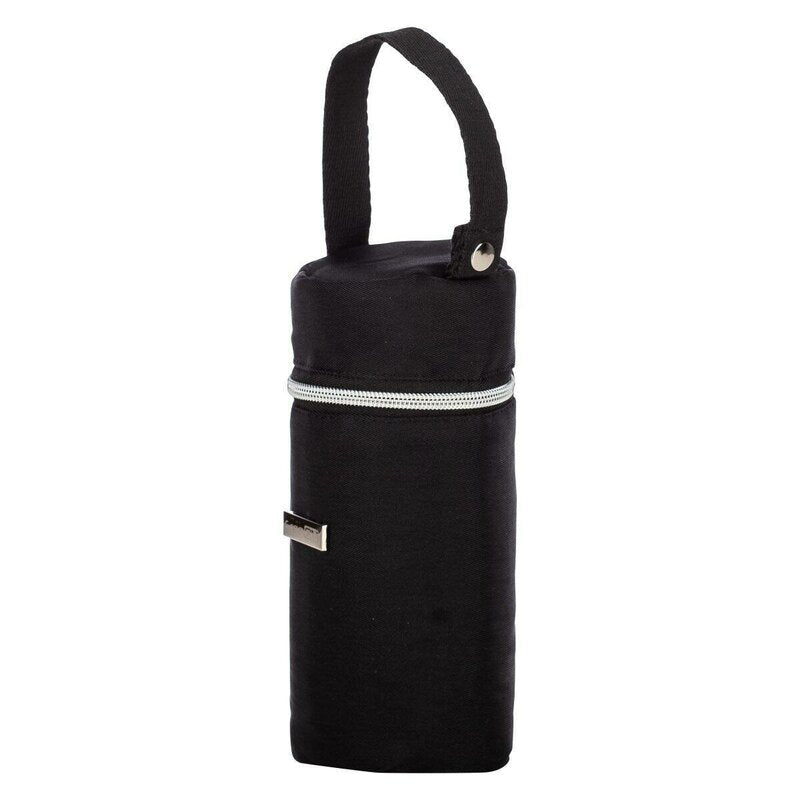 Geanta biberon, FreeON, Single Style, Pentru 1 biberon, Mentine continutul atat cald, cat si rece, Black