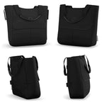 Geanta Bugaboo Bee XL Grey Melange, Black