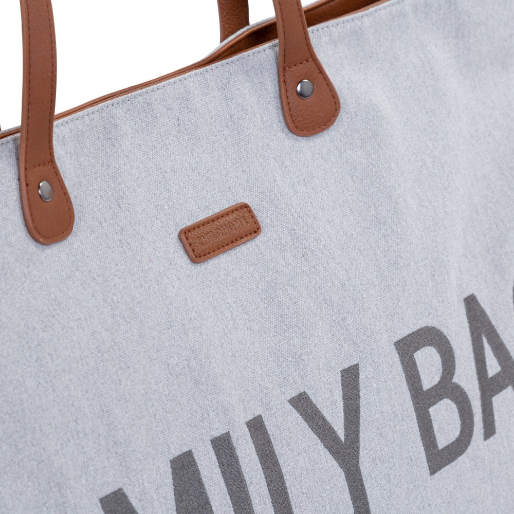 Geanta Childhome Family Bag Canvas Gri